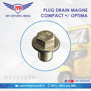 Repuestos Originales de Tapón de Drenaje Magnético para Motocicleta Bajaj 3W - Product Image 4