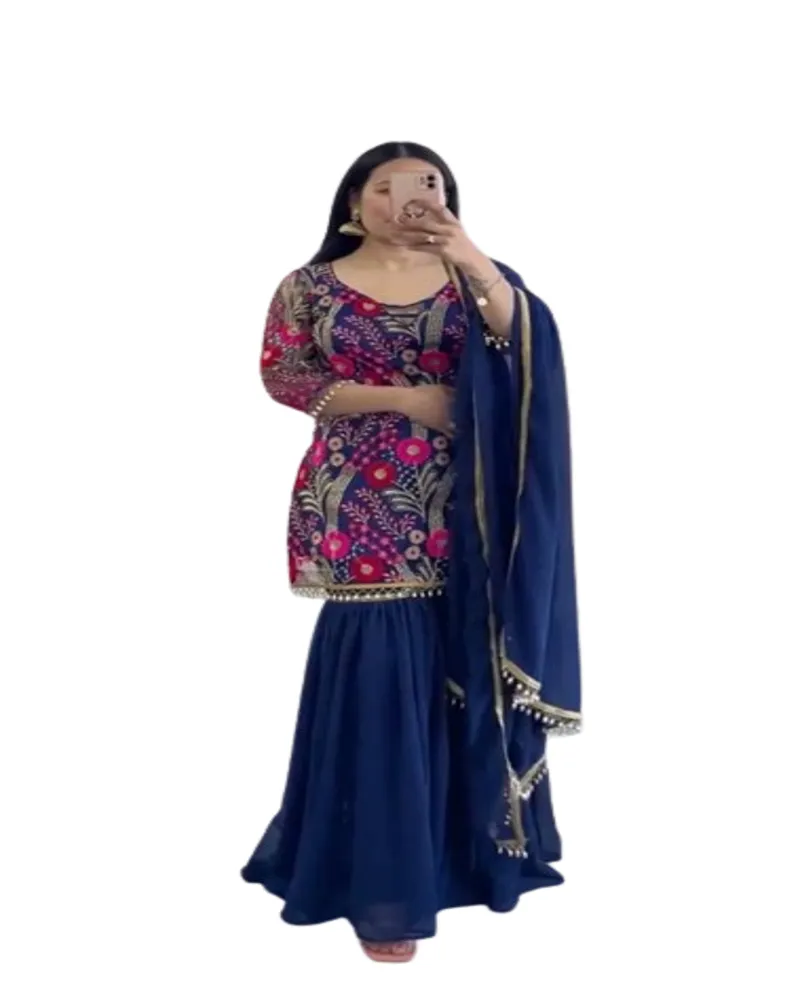 Nuevo vestido de fiesta paquistaní Salwar Kameez bordado pesado superventas/mejor vestido de fiesta a precio de fábrica