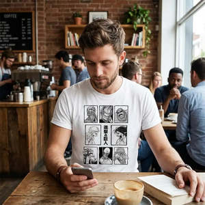 <strong>Attack</strong> <strong>on</strong> <strong>Titan</strong> Anime Street Style <strong>T</strong>-<strong>Shirt</strong> Compressed Jersey Solid Pattern Logo Available 220g 300g Fabric Weights Heavyweight - Product Image 3