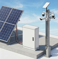 Systèmes solaires Guardian Pro haute capacité avec MPPT, solutions hors réseau pour Starlink et vidéosurveillance, batterie LiFePO4, panneaux 430W pour la maison