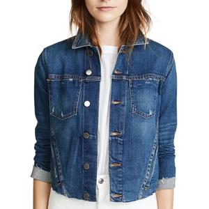 Vente chaude hommes grande taille solide bleu Denim vestes Style décontracté personnalité mode tricoté veste tenue décontracté - Product Image 1