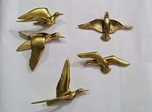 Ensemble de 5 oiseaux décoratifs en aluminium pour la maison, l'hôtel, le bureau, la salle de réception - Product Image 4