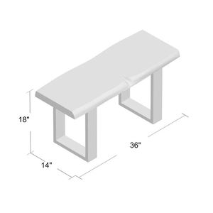 Metal and Solid Wood <b>Bench</b> Modern Indoor and <b>Outdoor</b> Furniture for Home Living Room <b>Outdoor</b> Garden <b>Storage</b> <b>Bench</b> Made in India - Product Image 4