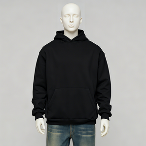 Sudadera con Capucha de Invierno de Diseño Personalizado, 400GSM, Peso Pesado, Impresión Digital, Hombros Caídos, Corte Holgado, Unisex - Product Image 2