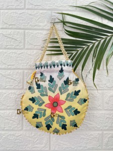 Women's Stylish Bohemian <b>Pearl</b> Lightweight <b>Handbag</b> for Gift Occasions - Product Image 3