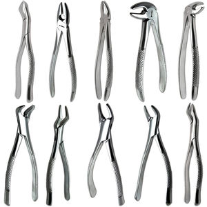 Ensemble de pinces d'extraction dentaire de qualité supérieure finition Dall modèle américain pince d'extraction de chirurgie dentaire - Product Image 4