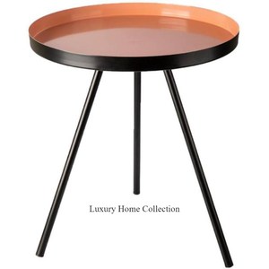 Diseño único Forma grande Diseño redondo Metal Lado y Mesa Central Latón Forma antigua Aspecto admirable Suministros de muebles de lujo - Product Image 3