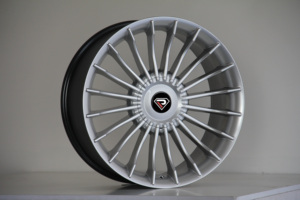 WHEELSHOME <span class=keywords><strong>18</strong></span> pulgadas 5-112/120 Llanta de Aleación 5 agujeros Color plata ruedas de coche de pasajeros para <span class=keywords><strong>Alpina</strong></span> - Product Image 2