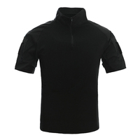 T-shirt tactique unisexe respirant en nylon à manches longues camouflage, vente chaude, fabricant OEM personnalisé, XXL