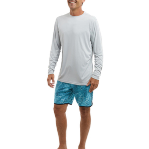 Vente en gros de chemises de pêche à manches longues en polyester 100% personnalisées pour hommes, séchage rapide, respirantes, sublimation 50 +, grande taille pour adultes - Product Image 3