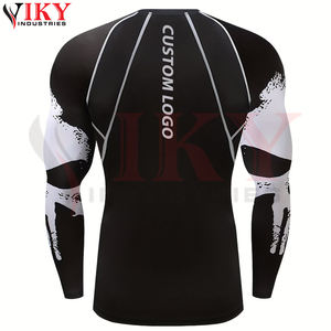 Ropa Deportiva de MMA de Alta Calidad con Precio de Mayoreo, Proveedor Confiable, Camiseta Deportiva con Cuello Redondo y Estampado Digital para Adultos - Product Image 3