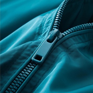 Chaqueta de concha suave ligera y duradera para hombres adultos, cuello de arena, Capucha ajustable, elegante abrigo Softshell con bolsillo con cremallera - Product Image 4