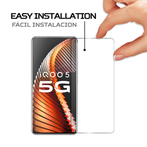 ฟิล์มกันกระแทกสำหรับ Vivo IQOO 5 5G ทนทานและดูดซับแรงกระแทก อุปกรณ์เสริมมือถือ - Product Image 2