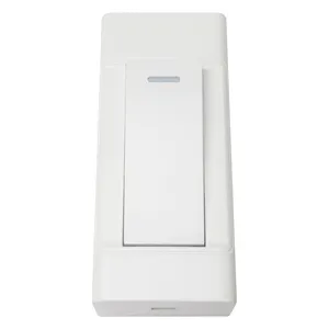 SHARE New Design 1 Gang Small button Bedside Switch Electrical Switch and Socket for Home/Hotel
