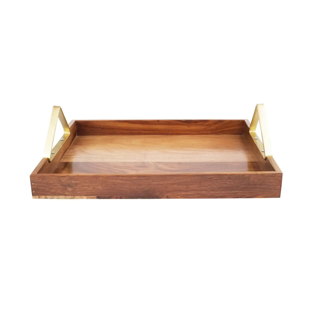 Wholesale Wooden Tray Handmade Serving Tray With Handle Available At Bulk Price Wooden Serving Tray for Sale