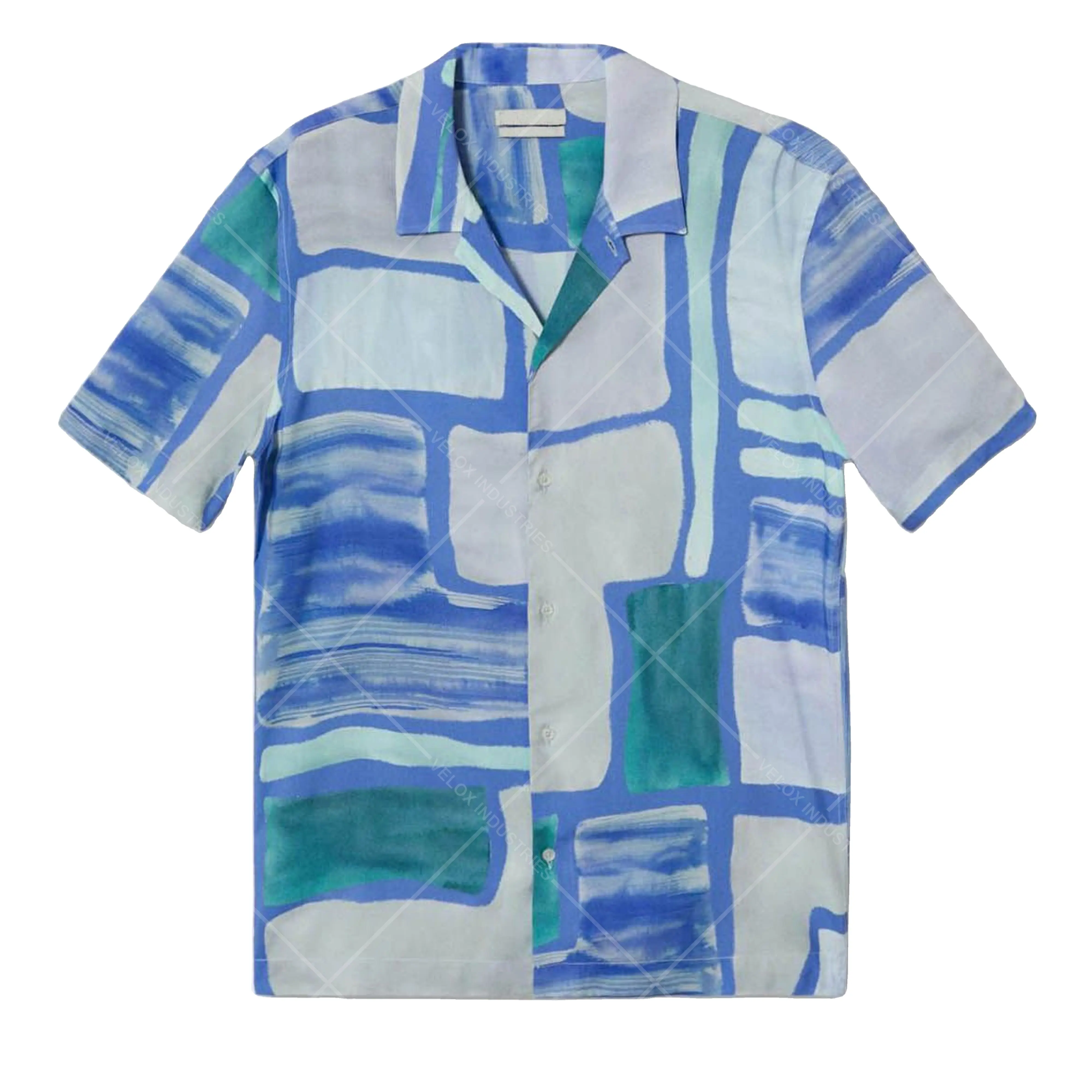 Wholesale Premium Quality 100% Cotton Shirt Custom Logo Long & Short Sleeve Stripe Casual Male Flannel Shirt For Men