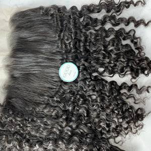 Top 10A pas cher vietnamien Remy cheveux pour dentelle fermeture frontale pour suisse Transparent HD Grade 11A 13x6 13x4 4x4 5x5 6x6 tailles - Product Image 1