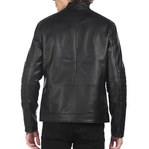 Chaquetas de Cuero Vacuno de la Mejor Calidad, Estilo Urbano para Hombre, Ecológicas, Resistentes al Agua, para Invierno, Personalizables con Cierre OEM - Product Image 4