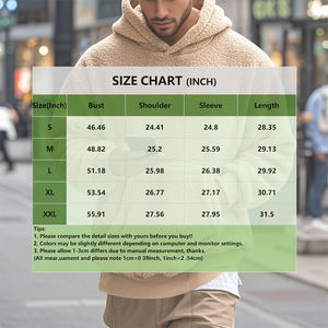 Pull-over à capuche en fourrure personnalisé Tissu doux et brillant Manches longues Slim Fit Couleur noire Respirant Sweat à capuche en fourrure d'hiver pour hommes - Product Image 6