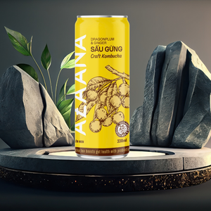 สัมผัสกับคอมบูชาที่สดชื่นและรสชาติอร่อยด้วยผลไม้เวียดนามและน้ำขิงเข้มข้น - Product Image 6