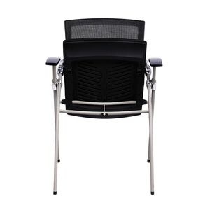 Bambi 01 BFGX002 Folding Office <b>Chair</b> Lift Style with Adjustable Height Mesh Backrest <b>Padded</b> Cushion Made of Foam Fabric PP - Product Image 3