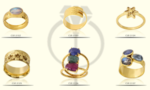 Bague de pierres précieuses à facettes rondes, nouveau Design en argent noir druse, bijou fait à la main en plaqué or - Product Image 6