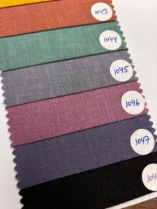 Tissu de mélange de lin LyoCell prêt à l'exportation largeur 58 pour la production mondiale de vêtements dans la gamme de prix budgétisée - Product Image 3