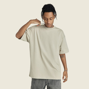 T-shirt surdimensionné à manches courtes en coton avec logo de conception personnalisée de haute qualité pour hommes T-shirt à écran brodé pour hommes - Product Image 4