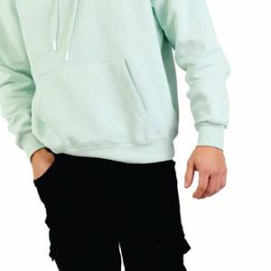 Acheter Personnaliser GSM Cotton Blank Plain Luxury Full Length Hoodie Men Custom Streetwear Heavyweight Men Basics Hoodies Sweatshirts - Product Image 5