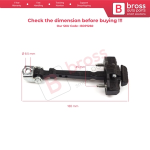 BDP1260 limiteur de sangle d'arrêt de charnière de porte arrière 824307049R pour Clio MK4 BH/KH 2012-2021 pièces automobiles Bross fabriquées en turquie - Product Image 6