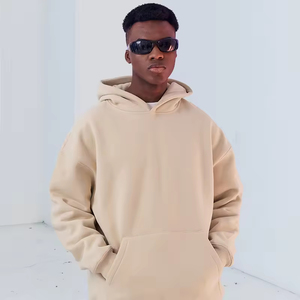 Ropa> Ropa de hombre> Sudaderas con capucha y sudaderas para hombre Oem Custom Graphic Print Heavyweight Oversized Blank Hoodies Set con logo - Product Image 5