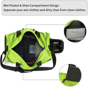 Waterproof Workout Fitness Duffle Gym <b>Bag</b> Wholesale Sports Gym Duffel <b>Bag</b> For <b>Men</b> Women <b>Small</b> Size Portable Travel Gear - Product Image 2