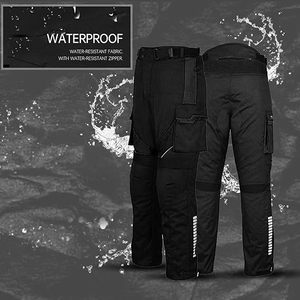 Pantalon de moto haute durabilité pour le sport, faible MOQ, grandes tailles, en tissu Cordura, coupe-vent, imperméable, ignifuge pour l'hiver - Product Image 5