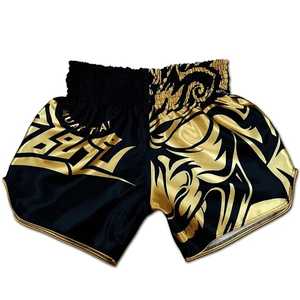 Diseño personalizado Muay Thai Boxing Shorts High Grade MMA Fighting Gym Shorts con colores personalizados y logotipo para unisex - Product Image 1