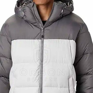 Chaqueta acolchada de invierno para hombre de talla grande 2025 cómoda con cuello con capucha impermeable transpirable de alta calidad hecha en Pakistán - Product Image 5
