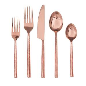 Ensemble de couverts d'ustensile d'or fabriqués à la main indiens meilleure qualité ensemble de couverts en acier inoxydable ensemble de couverts de Restaurant - Product Image 5