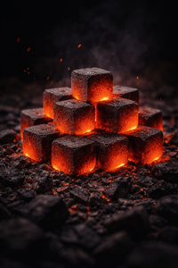 <b>Coconut</b> Shell <b>Charcoal</b> for Shisha / Hookah High Carbon Export Grade - Product Image 4