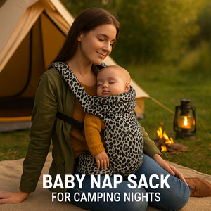 ถุงนอนสำหรับเด็กกลางแจ้ง-กระเป๋าเป้อุ้มเด็กทารกพร้อมสายรัดในตัวสำหรับการเดินป่าและตั้งแคมป์ - Product Image 2