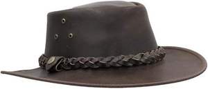 Chapeau en cuir de luxe résistant aux intempéries, ultra durable et conçu pour le style, le confort et les grands espaces - Product Image 4