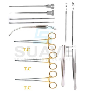 ชุดเครื่องมือผ่าตัดกระดูกและข้อพื้นฐาน ทำจากสแตนเลส สำหรับการผ่าตัดทั่วไป โดย SUAVE SURGICAL INSTRUMENTS - Product Image 5