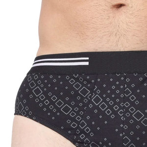 Sous-vêtements imprimés avec logo personnalisé pour hommes bonne qualité nouvelle arrivée slips pour hommes vierges unis sous-vêtements - Product Image 4