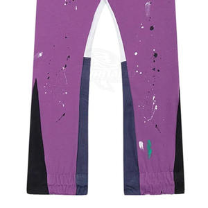 Private Label Men Flare Pants Solid Color Men Flare Pants Side Pockets Flare Pants For <b>Sale</b> - Product Image 6