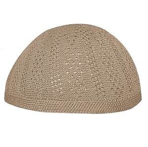 Gorras de ganchillo islámico musulmán árabe de punto al por mayor, sombreros Koofi Kofi Namaz, gorras de malla transpirables para musulmanes, gorra Kufi - Product Image 1
