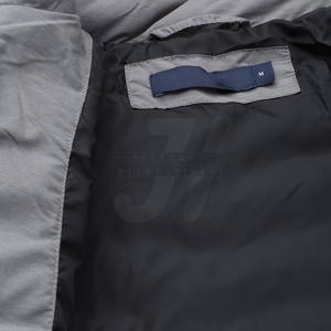 Chaqueta acolchada de calle ecológica transpirable de calidad superior superventas, fábrica de invierno con cuello levantado de nailon/poliéster para hombre - Product Image 6