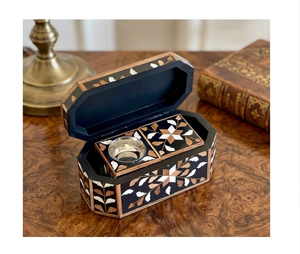 Nueva llegada personalizada Agarwood caja de madera quemador conjunto con lavanda té océano aroma comercio regalos Ramadán temporada características - Product Image 1