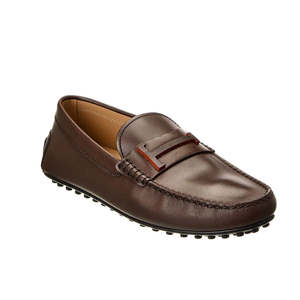 Mocassini da Uomo TOD'S City Gommino in Pelle Marrone Taglia 6.5 - Product Image 1