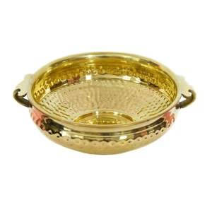 Urli de diseñador martillado de latón macizo para bodas en casa y cualquier ocasión Urli decorativo a los precios más bajos trofeo - Product Image 3