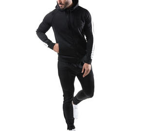 ชุดออกกำลังกายผู้ชายไซส์ใหญ่พิเศษ 2 ชิ้น สไตล์ไฮสตรีท ผ้าเนื้อปานกลาง ระบายอากาศได้ดี ผลิตจากโพลีเอสเตอร์ผสมสแปนเด็กซ์ ทรงเข้ารูป พร้อมโลโก้สั่งทำพิเศษ ไซส์ XXL - Product Image 5