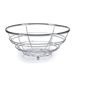 Bol de service en acier inoxydable couleur argent classique nouveau Design cuisine et vaisselle pour plat de fruits fabriqué en Inde technique polie - Product Image 2