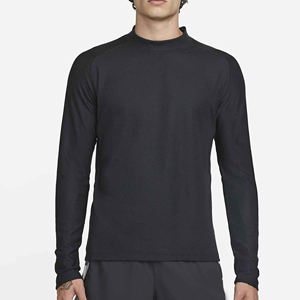 Camisetas de manga larga de lujo para hombre, diseño informal personalizado, tejido de peso pesado, cuello redondo, ropa de calle de gran tamaño, camiseta en blanco de alta calidad - Product Image 1